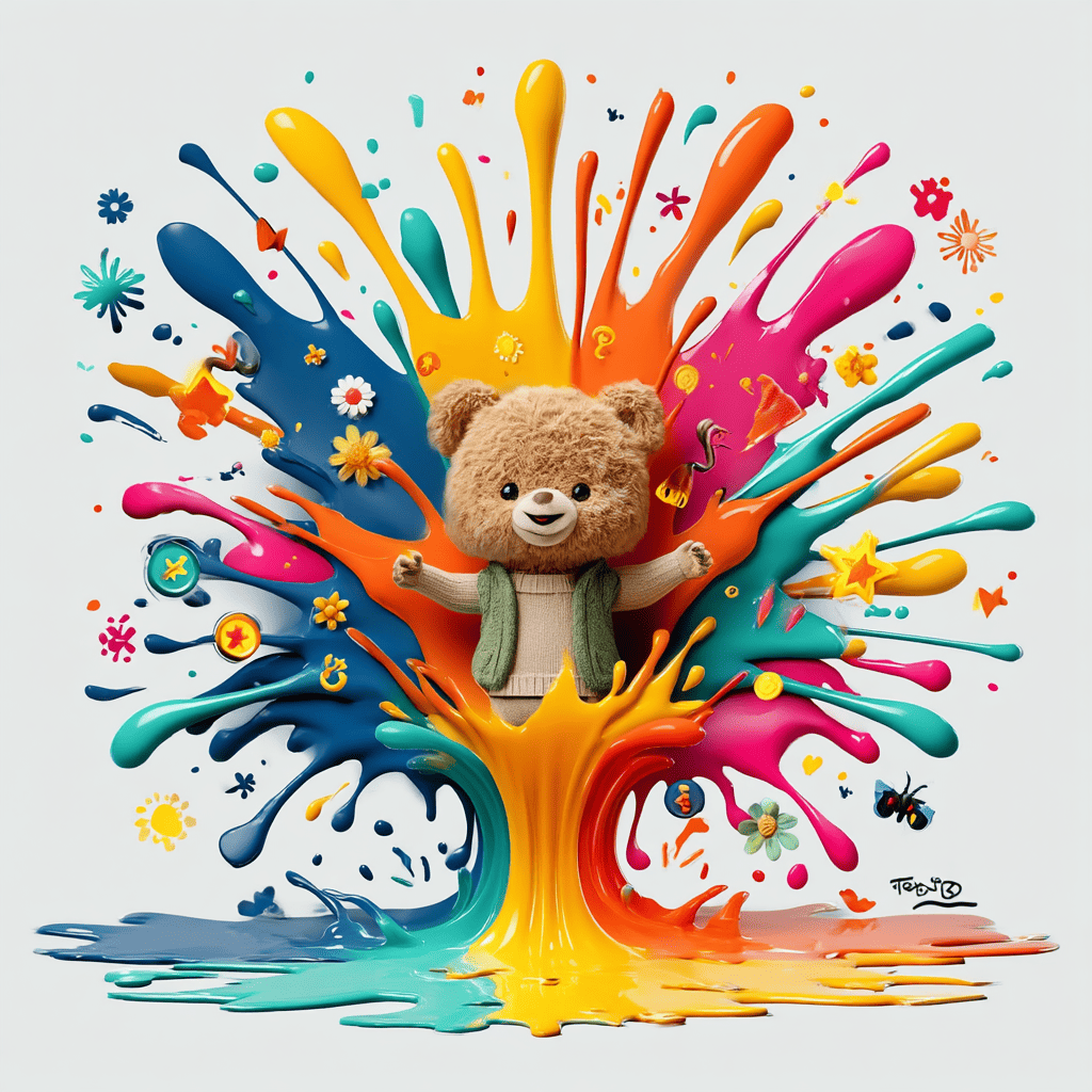 創造性爆発のマスコット